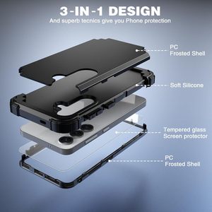 <span class=keywords><strong>Coque</strong></span> de téléphone antichoc 3-en-1 avec airbag aux quatre coins, protection intégrale <span class=keywords><strong>pour</strong></span> <span class=keywords><strong>Samsung</strong></span> A26 A37 A57, <span class=keywords><strong>coque</strong></span> anti-chute - Product Image 4