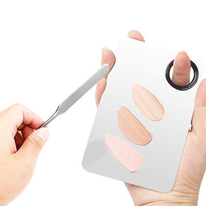 YOUXIN YX2025112211 HQ Descuento Mixto por Compra: Set de 3 Espátulas y Paletas de Maquillaje de Acero Inoxidable con Estuche - Product Image 2