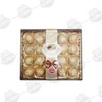 Fournisseur en gros de snacks au cacao, assortiment de gaufrettes fourrées au chocolat au lait et aux noisettes, bonbons pour Noël et la Saint-Valentin, vente en gros