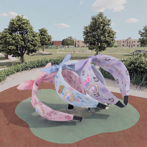 ที่คาดผมซานริโอ้สไตล์เกาหลีน่ารัก ที่คาดผมปีกกว้างลายการ์ตูนหวานๆ พร้อมโบว์ริบบิ้น ที่คาดผมซานริโอ้สำหรับเด็ก ใช้ในงานปาร์ตี้ - Product Image 3