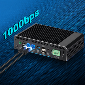 มินิพีซีอุตสาหกรรม I3 I5 I7 5005U 5250U <span class=keywords><strong>5500U</strong></span> 6U 2xLAN 4xCOM GPIO รองรับจอแสดงผลสามจอ สำหรับเทอร์มินัลบริการตนเอง/ระบบอัตโนมัติอุตสาหกรรม - Product Image 4