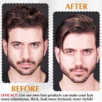 Poudre coiffante professionnelle pour hommes : volume et texture instantanés, fini mat et tenue forte longue durée pour cheveux fins et légers
