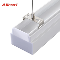 Lumière LED linéaire industrielle 82+ CRI en aluminium+PC pour l'éclairage d'entrepôts et d'usines AC200-240V