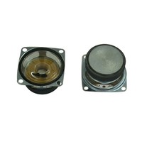 Haut-parleurs de cabinet métalliques carrés de haute qualité de 18 pouces avec une pression sonore de 88 dB pour les lecteurs de karaoké et les lecteurs audio portables