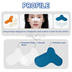 CPAP Nez Gel Pad 6 Packs Universel Nasal Pads Masque Gel Pads Nez Protecteur Accessoires pour <span class=keywords><strong>Machine</strong></span> <span class=keywords><strong>Respiratoire</strong></span> - Product Image 5