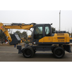 Nouvelle pelle sur pneus XE160WE avec moteur Euro V pour plusieurs chantiers de construction, transfert rapide inter-urbain - Product Image 2