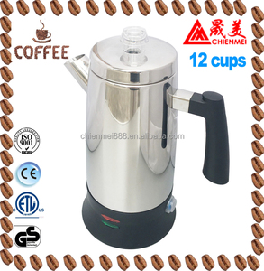 Le plus récent design12 tasses en acier inoxydable poudre de café <span class=keywords><strong>percolateur</strong></span> <span class=keywords><strong>machine</strong></span> de fabricant <span class=keywords><strong>avec</strong></span> ce, Certification UL - Product Image 4