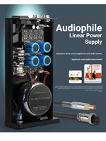 LHY AUDIO 80W DC Linear Regulated Power Supply Audio 80VA Linear PSU DC 9V 15V 19V 20V 24V pour HDD NAS Router MAC PCHIFi