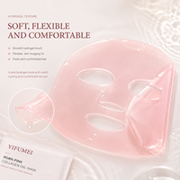 Masque facial en feuille hydratant au collagène, à la niacinamide et au PDRN pour l'éclat et l'hydratation