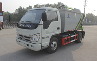 Camion benne à déchets 4x2 à bras articulé multi-conteneurs pour l'assainissement urbain, direct usine