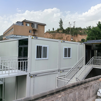 Maisons Préfabriquées Pliables en Acier 40 Pieds 20 Pieds, Abris de Stockage, Entrepôts Conteneurs, Magasins, Bureaux, Hôtels, Ateliers, Villas à Usage Commercial