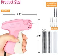Pistolet à point de vêtements adapté à plusieurs scénarios Micro Stitcher pistolet de fixation de vêtements rapide Micro pistolet à coudre