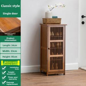 Mobile Porta Scarpe di Lusso Integrato per Ingresso, Armadio Verticale Multistrato con Cassetti Alti per Camera da Letto - Product Image 6