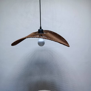 <span class=keywords><strong>Paralume</strong></span> in Paglia Naturale Intrecciato a Mano Accessori per Illuminazione <span class=keywords><strong>Paralume</strong></span> Pendente per Illuminazione Interna Decorazione Casa - Product Image 5