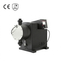 Pompa Dosis Digital Servo Motor 450L/H 6Bar PVDF RS485 Modbus 4-20mA Presisi untuk Tugas Berat Kimia Pertambangan OEM