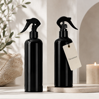 Bouteille pulvérisateur en plastique PET de 500 ml avec pistolet pulvérisateur, réutilisable, vide, pour produits de nettoyage, entretien du jardin, cosmétiques, arômes