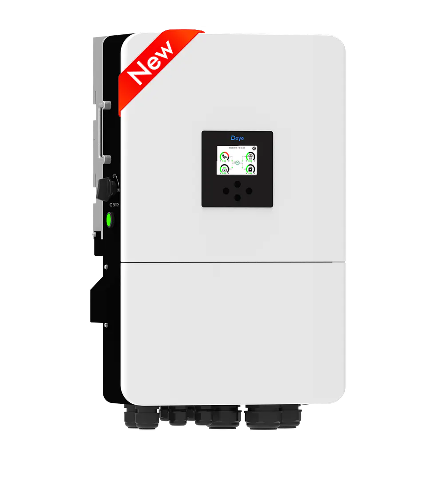 Hot Sale Deye Solar Inverter Hybrid 5KW 6KW 8KW Split Phase 120V 240V ...