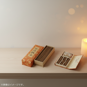 Incienso Aromático de Sándalo Kyara Momoyama, Paquete de 36 Varillas en Polvo con Soporte para Uso en Interiores - Product Image 6