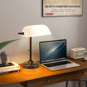 USB Type <span class=keywords><strong>C</strong></span> Flexible Eye-Caring Eco-Friendly Retro Table Lamp Traditional Pull Chain Switch <span class=keywords><strong>T45</strong></span> Bulb Inclus pour Home Office - Product Image 6