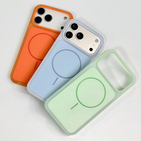Coque de téléphone portable magnétique en silicone Candy pour iPhone 18 17 16 15 14 Pro Max, accessoires de téléphone personnalisés en gros pour designers