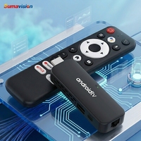 Precio de Fábrica Sumavision Android 9.0 TV Stick 4K HDR Reproductor Multimedia 2GB 8GB Quad Core Smart Dongle BT Control por Voz Control Remoto