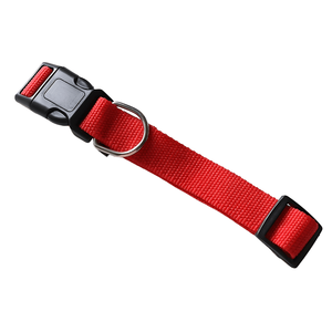 Colliers de chien <span class=keywords><strong>en</strong></span> nylon réglables Laisses pour animaux de compagnie <span class=keywords><strong>en</strong></span> gros multicolores durables pour une utilisation <span class=keywords><strong>en</strong></span> extérieur à faible quantité minimale de commande - Product Image 1