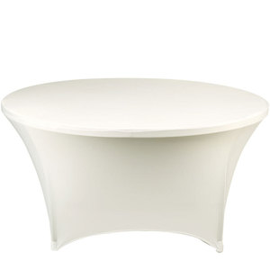 Wedding Party Event <strong>Table</strong> <strong>Cloth</strong> Spandex <strong>Table</strong> <strong>Cloth</strong> Round Stretch 3/4/5/6 FT <strong>Table</strong> <strong>Cloth</strong> - Product Image 6