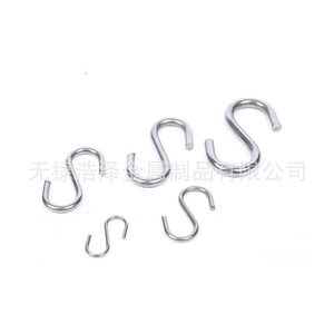Gancho en S de acero inoxidable Haoze M5 M6 M8 para almacenamiento de alimentos en la cocina - Product Image 1