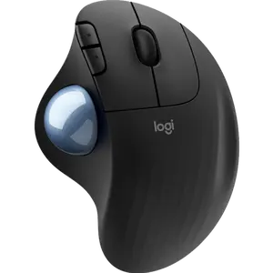 Logitech ERGO M575 kablosuz Trackball fare kolay başparmak kontrol hassas ve pürüzsüz izleme ergonomik konfor tasarım fare