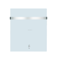 Panneaux chauffants infrarouges à miroir mince sans cadre, épaisseur 4-5 mm, miroir argenté, tôle SGCC 1,0 mm, M35D 350W 220-240 V~