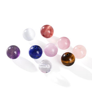 Cuentas de Piedra Natural Mixta de 6-10 mm al por Mayor, Suministros para Joyería DIY, Cuentas de Ágata y Cristal - Product Image 6