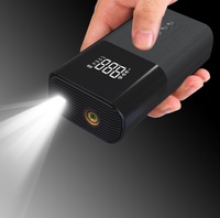 Mini gonfleur de pneu de vélo intelligent avec batterie ABS 6000mAh sans fil 150psi pompe à air Mini gonfleur de vélo pratique