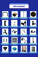Machine Photobooth 360 Aérienne avec Cabine et Toile de Fond Automatique pour Vidéos Panoramiques