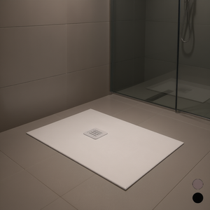 Plato de Ducha Rectangular Serenity 90 x 220 cm Gris 7035 - Product Image 3