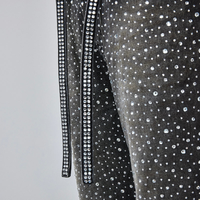 SHENGDE personnalisé hommes Stone-Washed Denim fermeture éclair jean style vintage de haute qualité avec strass décoration et bouton botte coupe