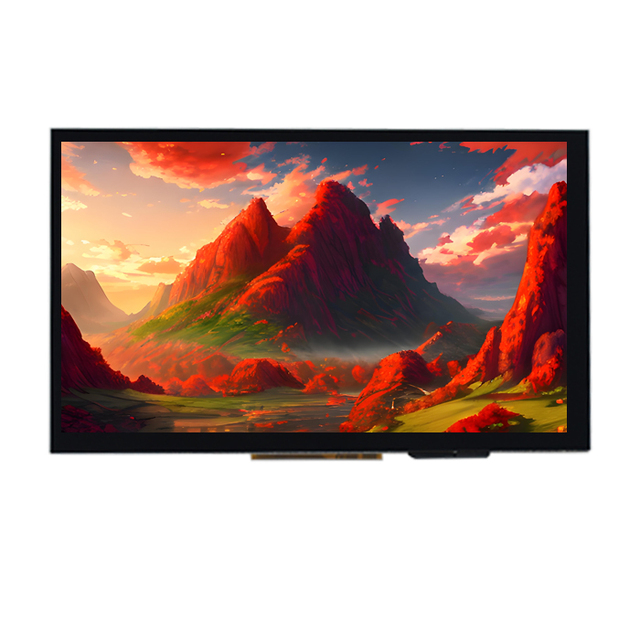 Factory LCD Display 7 Inch 800*480 Pixels TFT LCD Capacitive Touch Display Panel 7 Inch RGB Interface 300 Cd/m2 Brightness