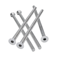 Vis à tête fraisée hexagonale DIN7991, vis à six pans creux, filetage complet, vis extra longues M6-M16*160*170*180*190*200*250*300