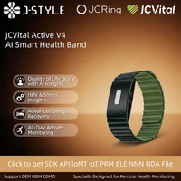Bracelet intelligent JCVital 2501 SDK APL OEM ODM avec fonctions de récupération et de suivi du sommeil, suivi de santé basé sur l'IA
