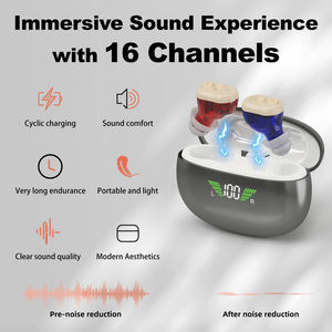 Appareils <span class=keywords><strong>auditifs</strong></span> numériques rechargeables CIC OTC pour la surdité Liste de prix Vente en gros Appareil auditif médical Fabricant d'appareils <span class=keywords><strong>auditifs</strong></span> - Product Image 2