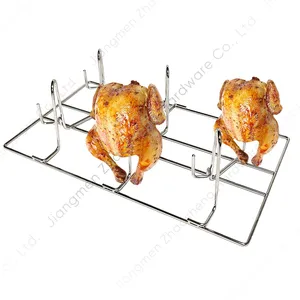 Accessori per forno combinato griglia Gastronorm SuperSpike Roasing Rack GN 1/1 Full Size 6 uccelli pollo e anatra Super Spike