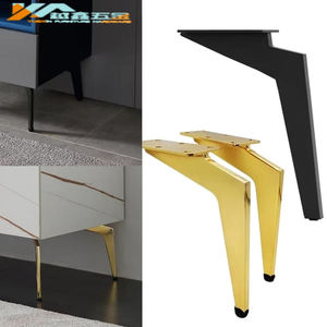 Solid Thickened Furniture Legs Black Metal Support <b>For</b> Sofa Cabinet Coffee <b>Table</b> <b>Bed</b> TV Stand - Product Image 3