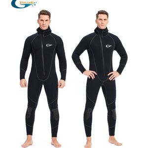 Combinaison de <span class=keywords><strong>triathlon</strong></span> en néoprène 3mm 5mm avec fermeture éclair détachable, manches longues, courte, chaude, pour la plongée en apnée et la natation - Product Image 1