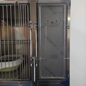 Gabbia per Gatti Personalizzata a <span class=keywords><strong>2</strong></span> Piani in Acciaio Inossidabile 304 - Product Image 6