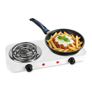 Cuisinière électrique de haute qualité à 2 brûleurs 2000 W, plaques chauffantes pour la cuisine à domicile, appareils de cuisson 220 V/110 V - Product Image 1