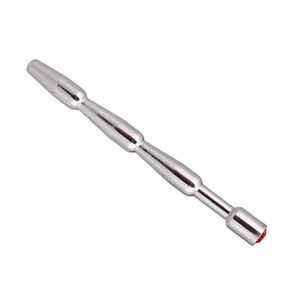 Sumbat Uretra Bahan Stainless Steel Hipoalergenik, Manik-Manik Stimulasi Uretra, Dilator Uretra, Tongkat Masturbasi, <span class=keywords><strong>Penis</strong></span> Plug - Product Image 5