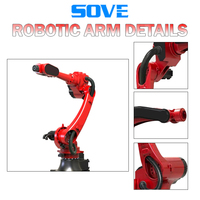 Manipulateur automatique à 6 axes, machine-outil CNC à grande vitesse, robot de tirage de fil mécanique BRTIRUS0707A