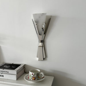 Lampe murale en marbre espagnol vintage Maison Domin, LED E26, lumière chaude, pour chambre à coucher, salon, hôtel, décoration - Product Image 2