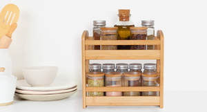 Eco Friendly Products 2023 Bamboo Spice Rack Organizer <b>Kitchen</b> Organizer - Product Image 4