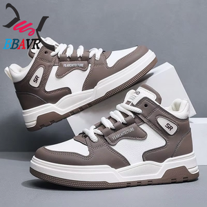 Zapatos Deportivos de Hombre con Caña Alta, Ligeros, Casuales, Resistentes al Desgaste, con Suela Gruesa y Forro de Malla Transpirable para Primavera, Verano y Otoño - Product Image 4