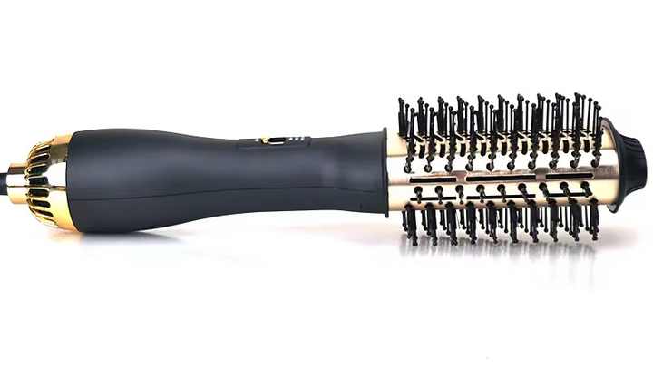 Professional One-Step Hair Dryer Brush LCD Temperature Display